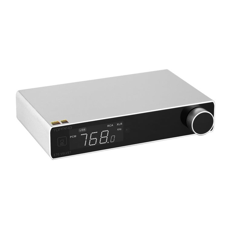 TOPPING E70V DAC 銀色｜數位類比轉換器