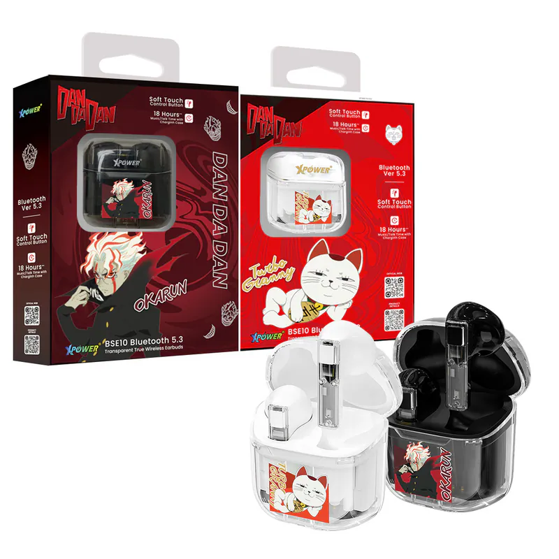 XPower x 膽大黨 BSE10 透明真無線藍牙5.3藍牙耳機