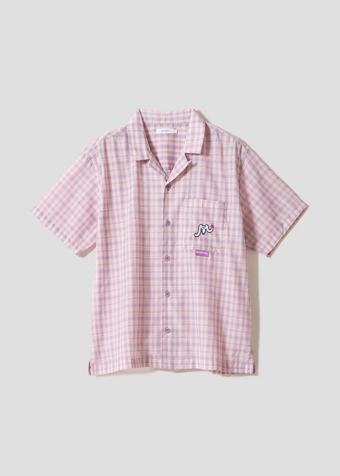 日本預訂 graniph GH Big Mimi | Sheer Oversized Short-Sleeve Shirt