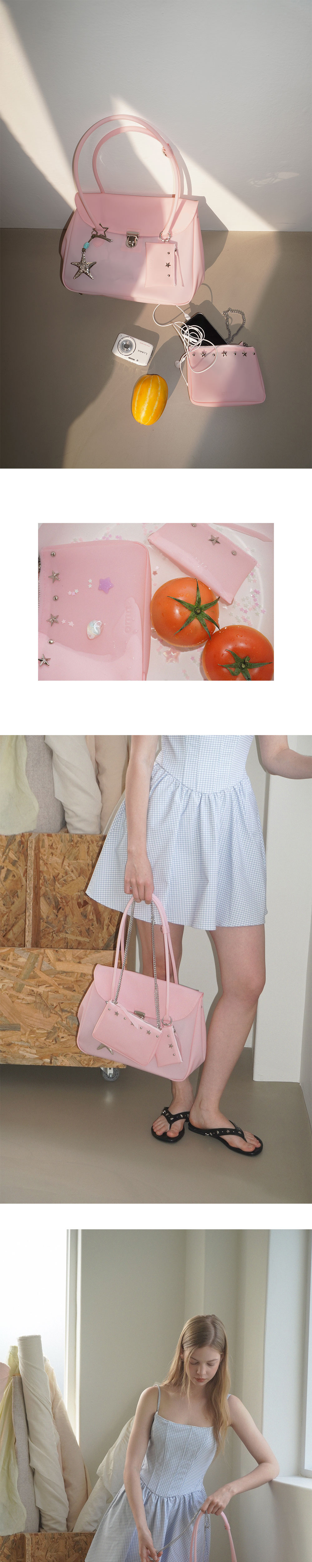 OMNIPOTENT Candy Jelly Tote Bag & Card Wallet