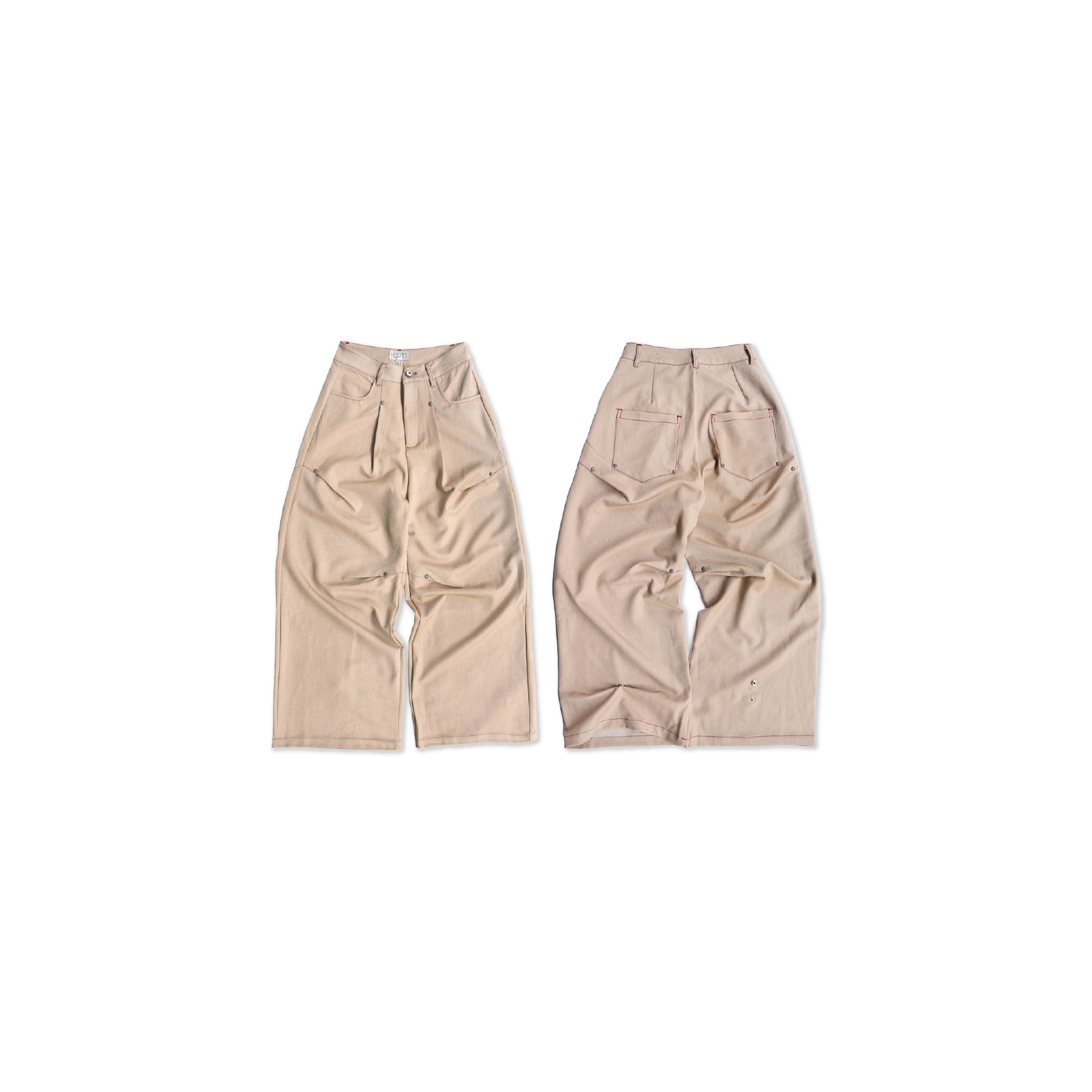 Neverland Rivet Suit Khaki Pants
