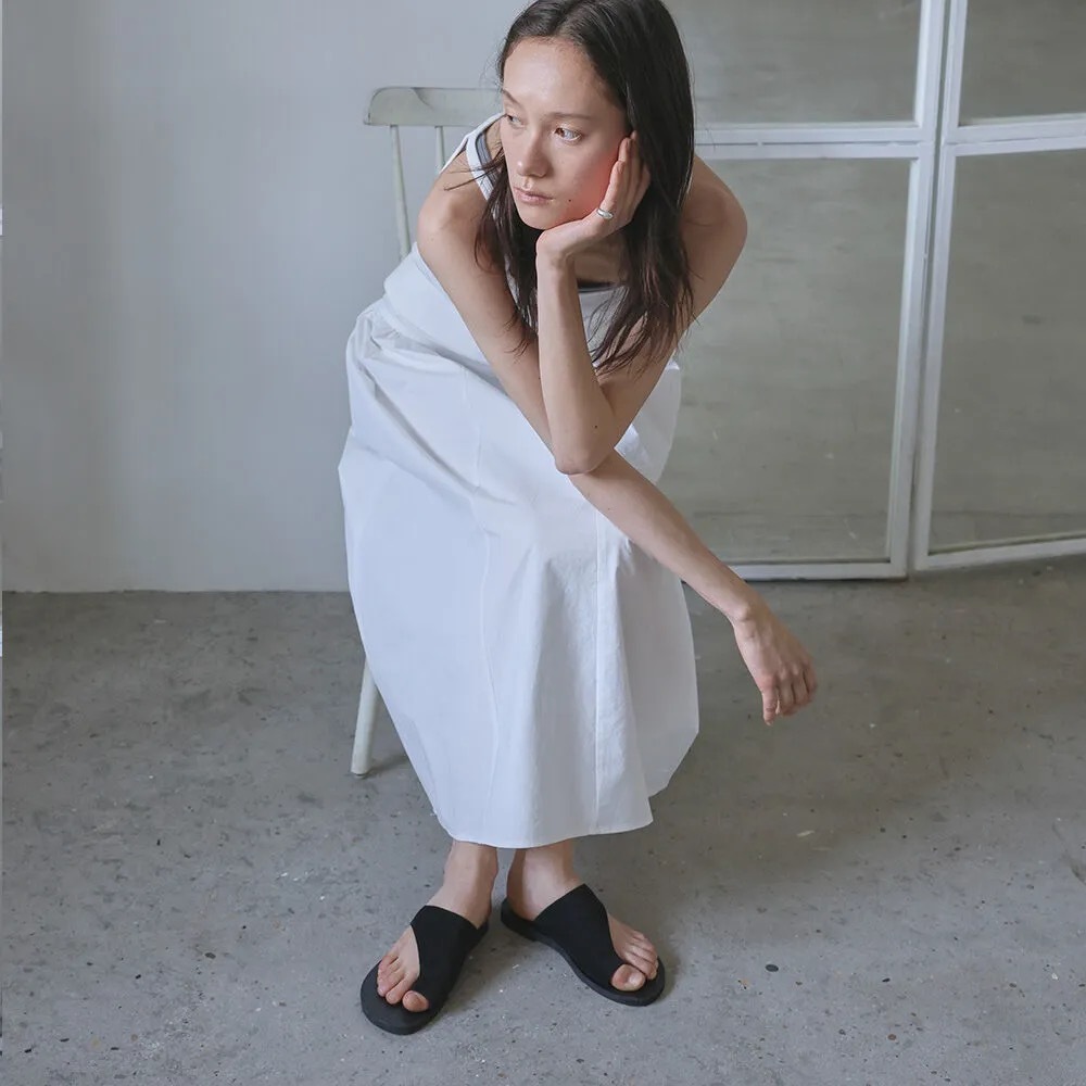 Epure COVI Suede Flat Slides