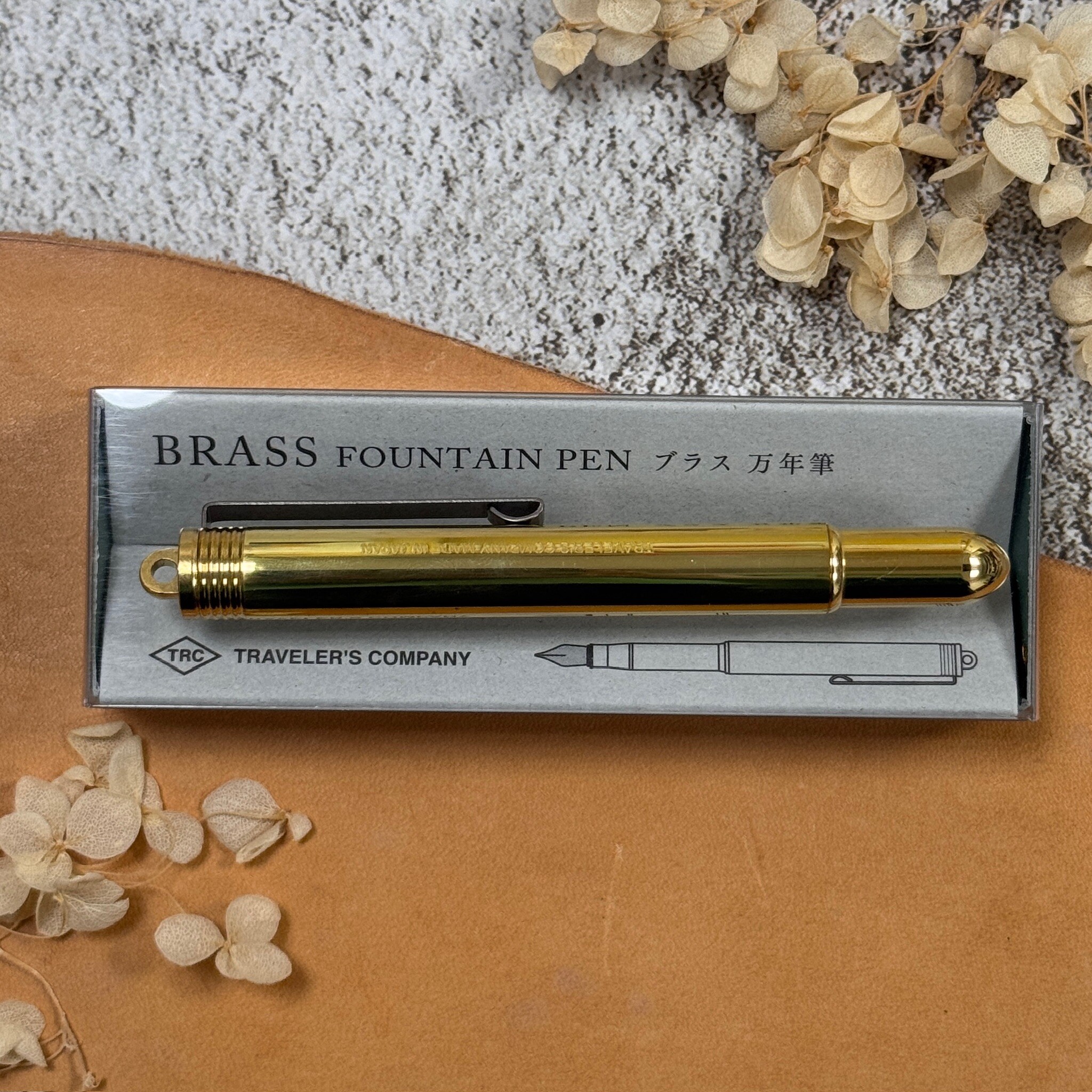 TRC Brass ｜ 黃銅鋼筆 經典再現