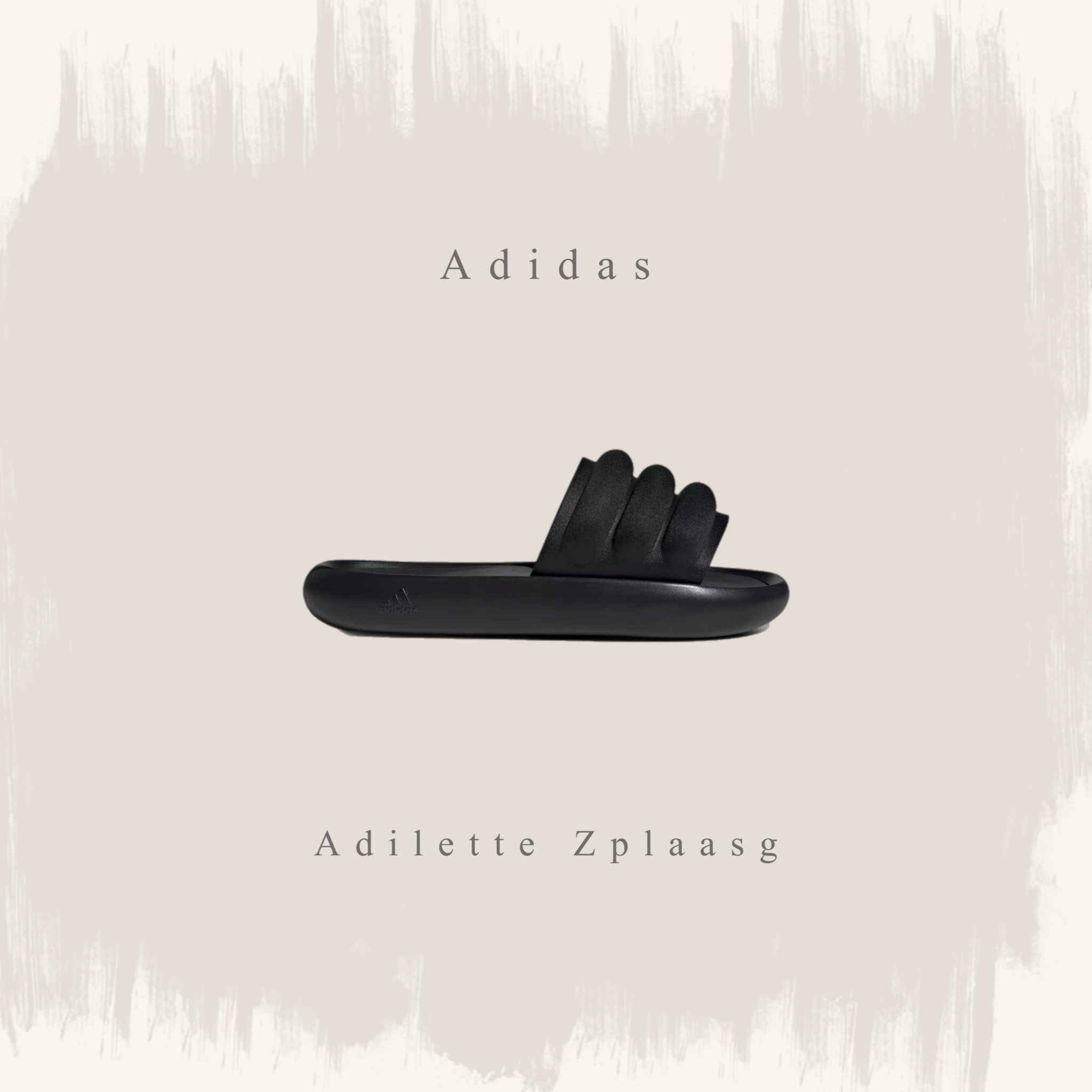 ADIDAS ADILETTE ZPLAASG 全黑 拖鞋 防滑 愛迪達 涼拖鞋 IF4133