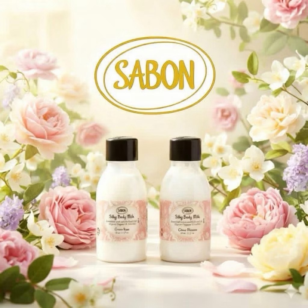 🤍SABON 絲綢身體乳 50ml*2/組