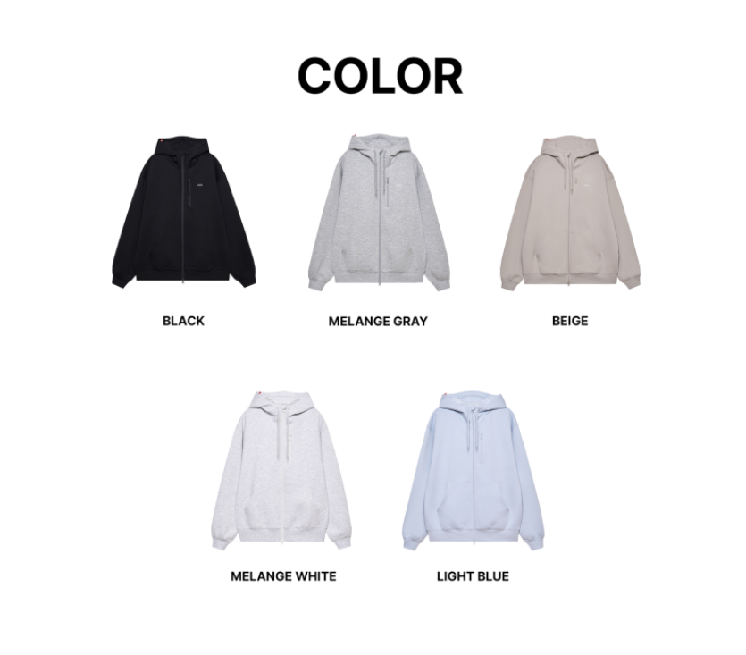 keek Pillowdy Logo Hoodie V3 (High Neck) 吹氣頸枕連帽衛衣外套(H5 KA123)