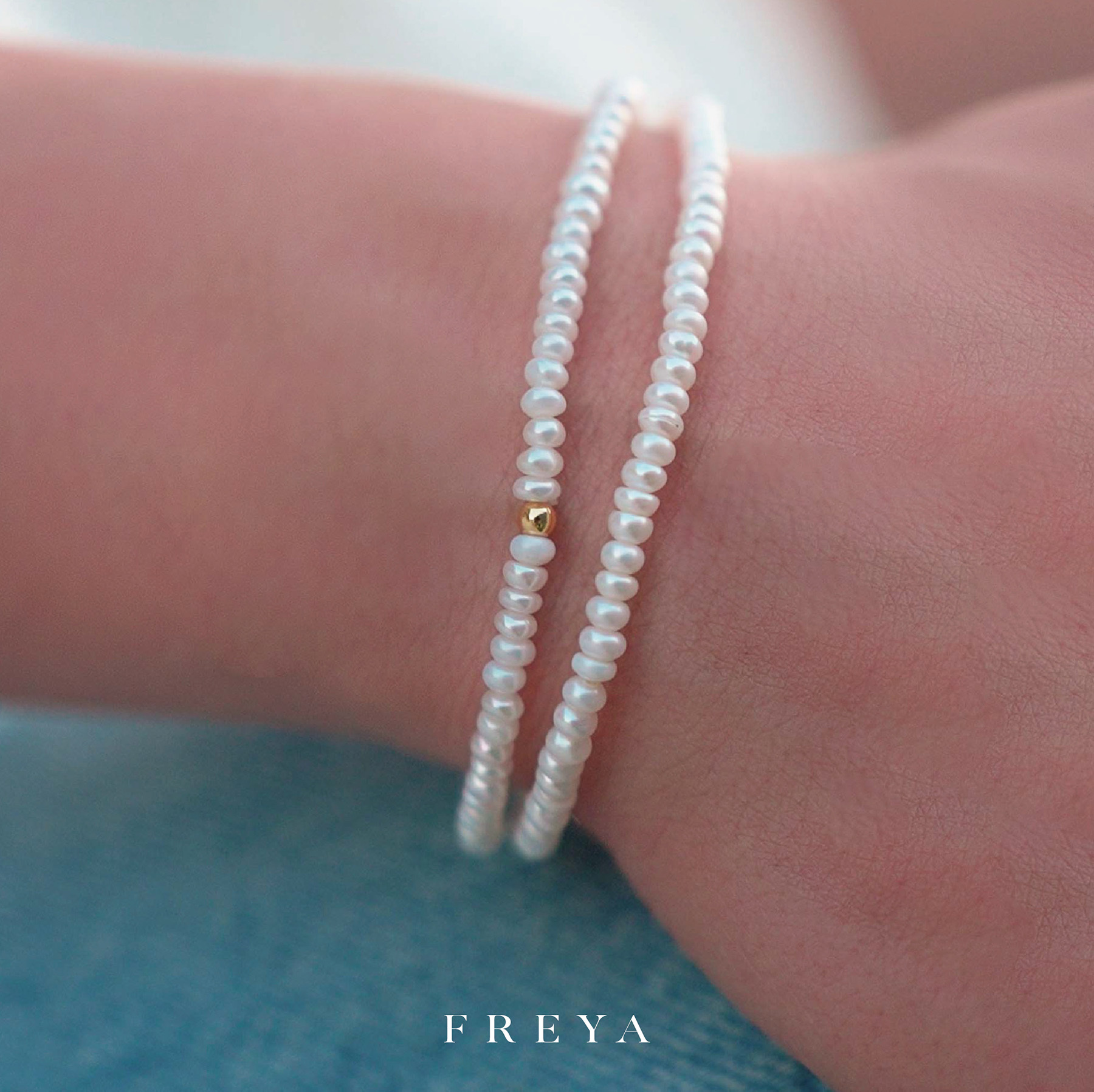 FREYA 淡水珍珠手鏈