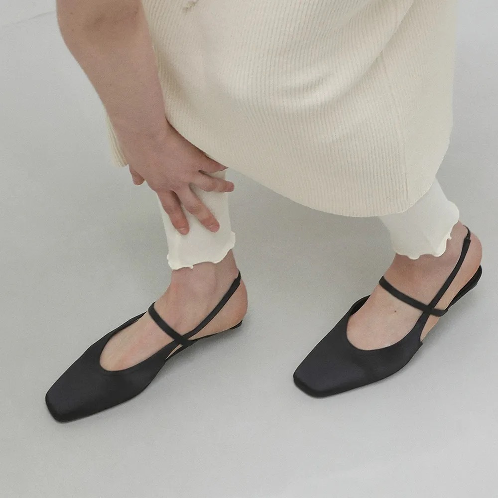 Epure ETTE Satin Slingbacks
