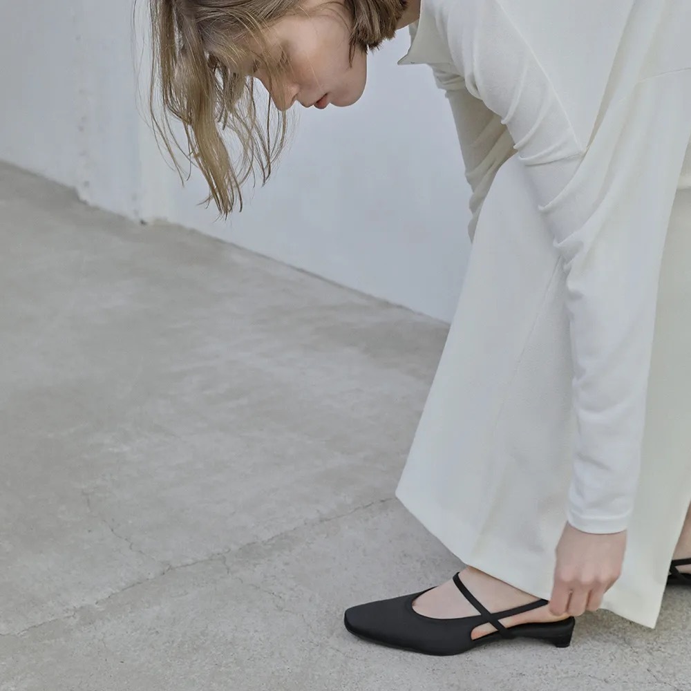Epure ETTE Satin Slingbacks