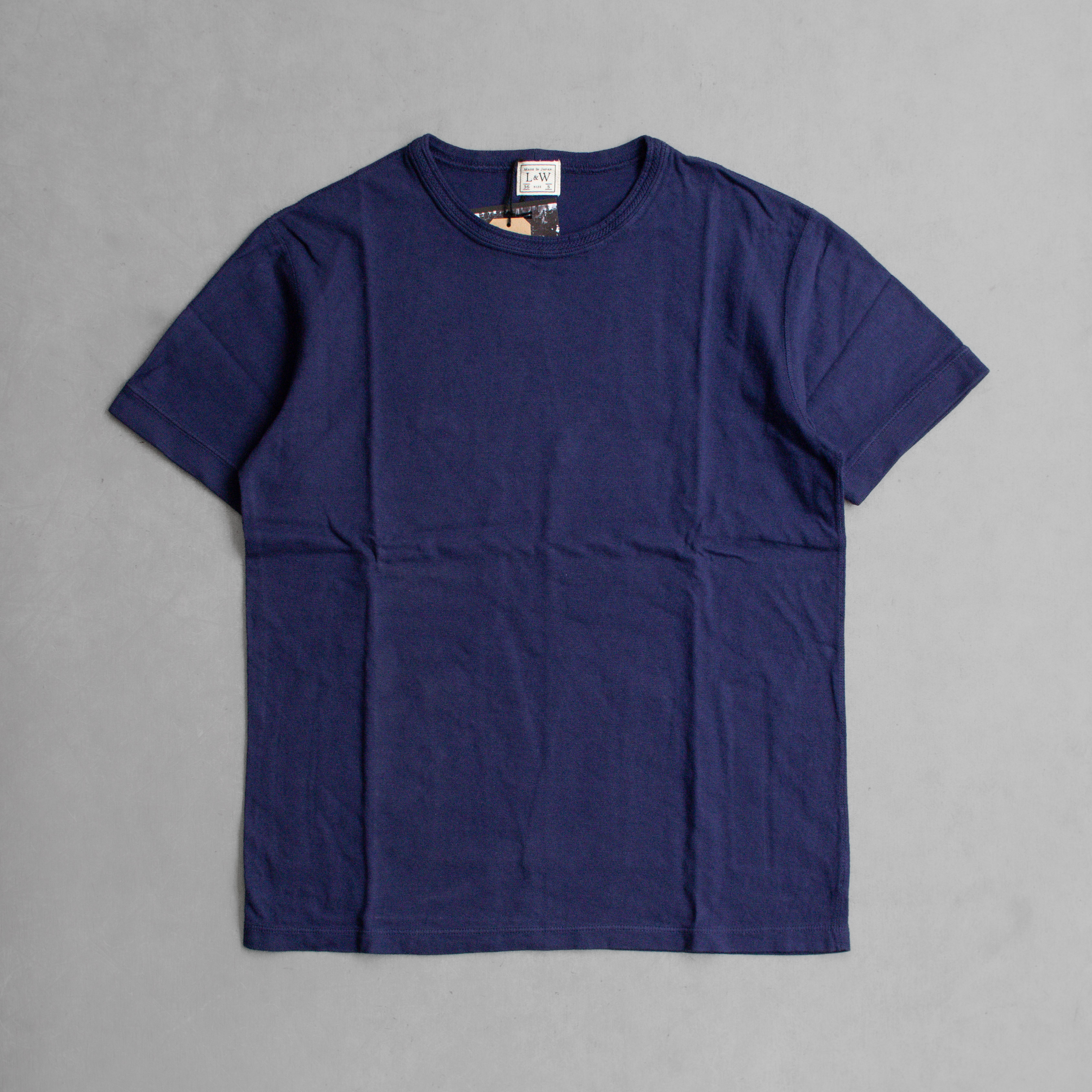 LOOP & WEFT LOOP WHEELED RIBBED CUFF 羅紋 圓領 T恤 三色