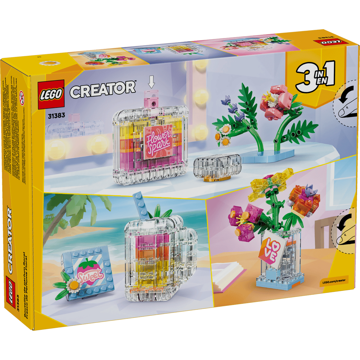 LEGO 31383 花卉裝飾香水瓶