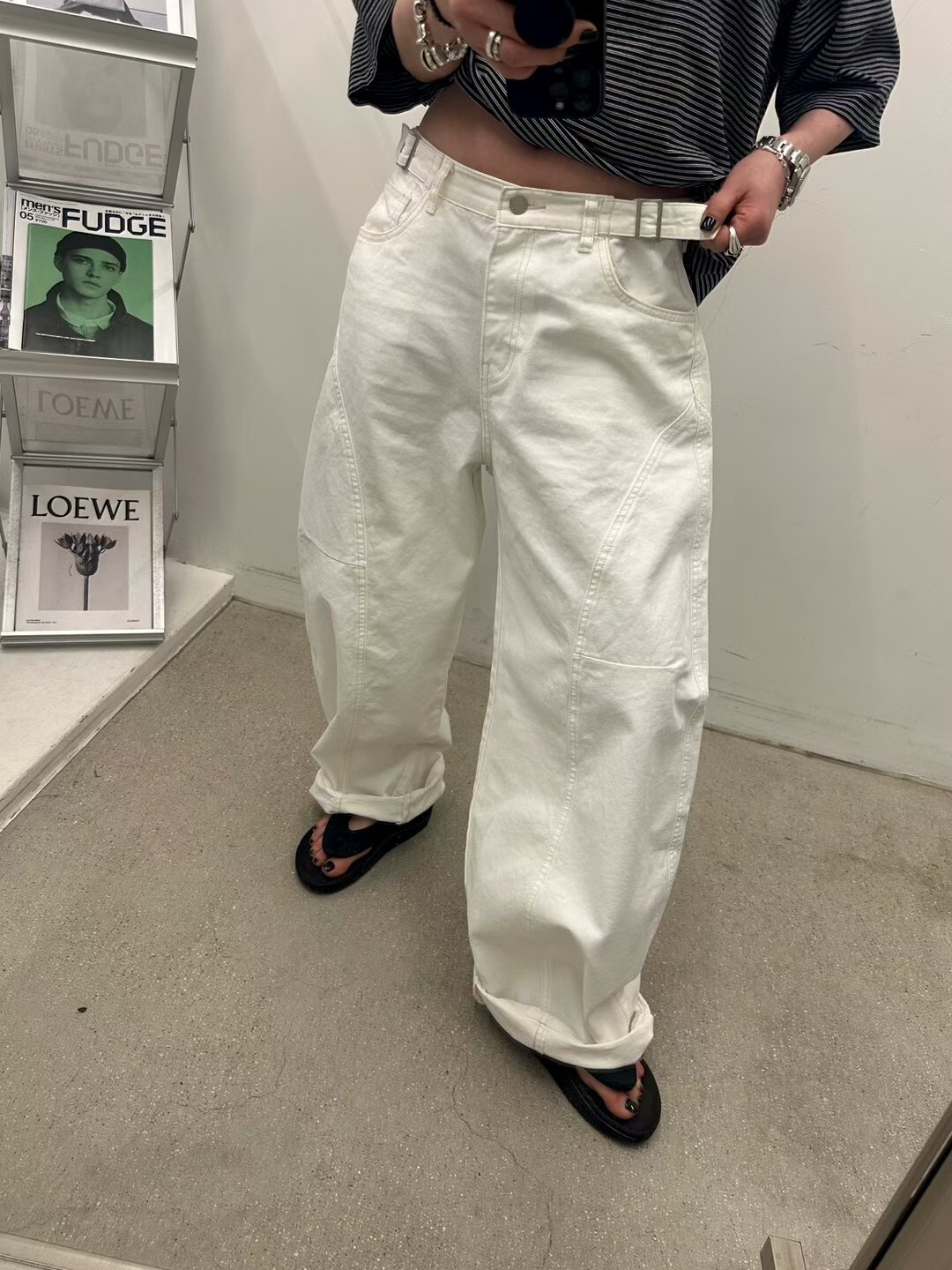 YA03白色長褲
