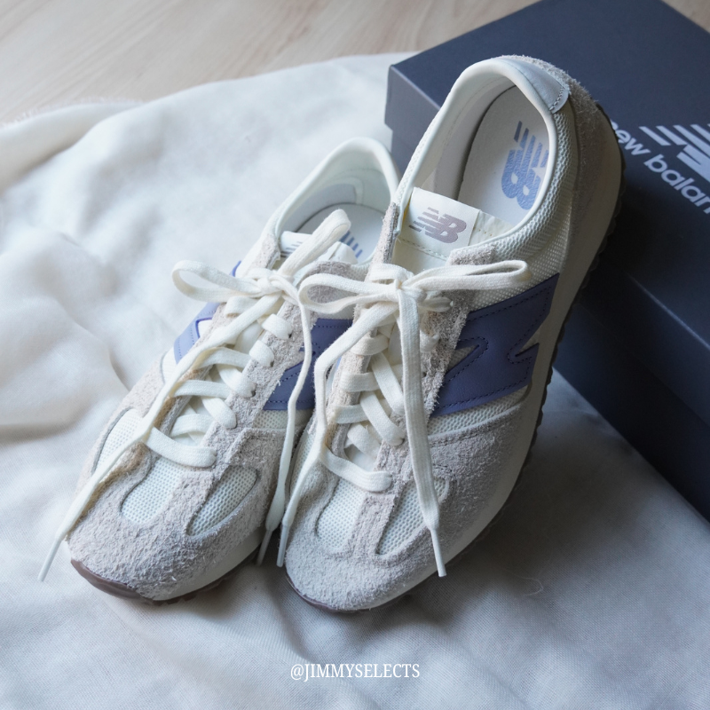 【PRE-ORDER】New Balance 張員瑛 IVE NB471 麂皮 運動鞋 雙鞋帶 MIU風 海鹽米白