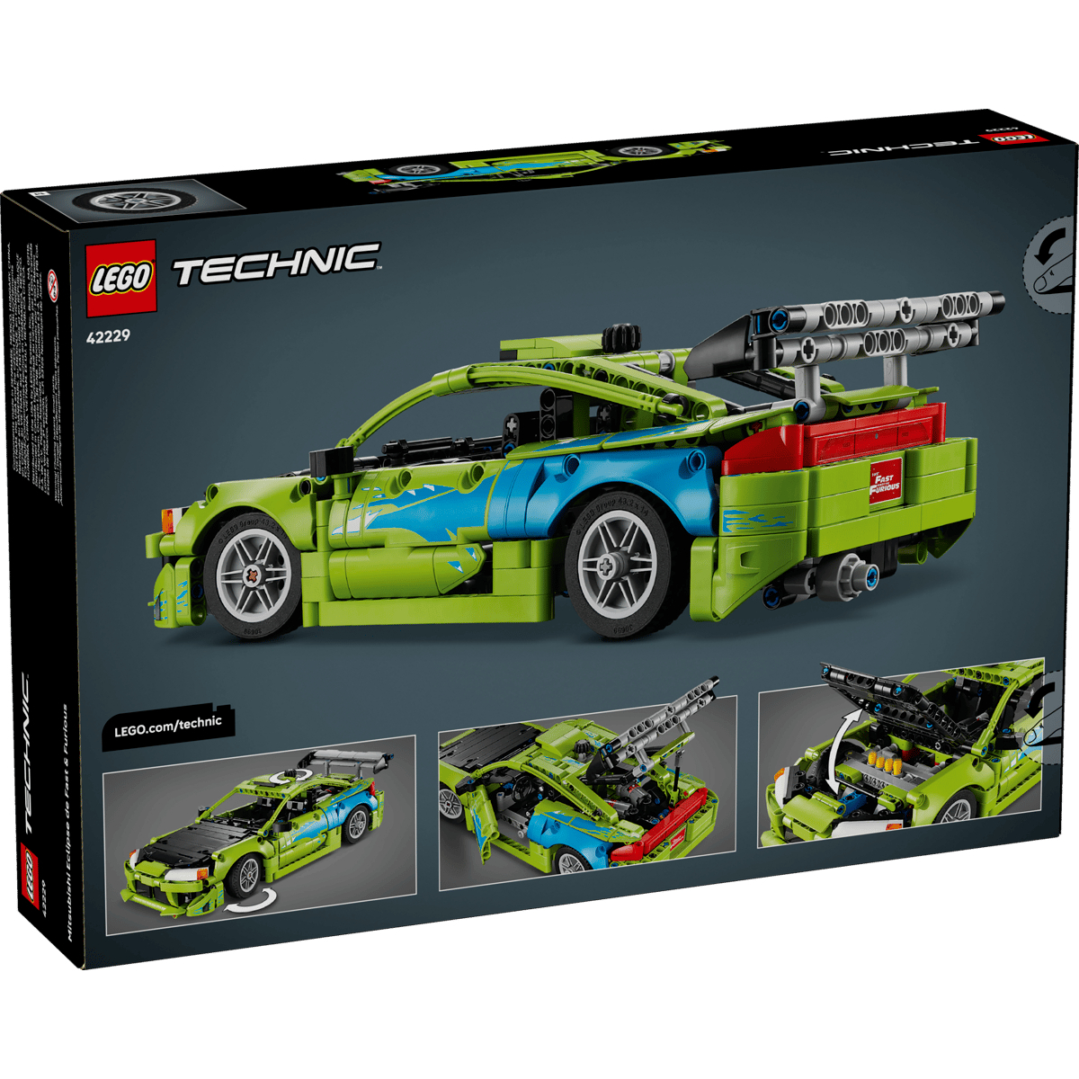LEGO 42229 Fast and Furious Mitsubishi Eclipse 汽車