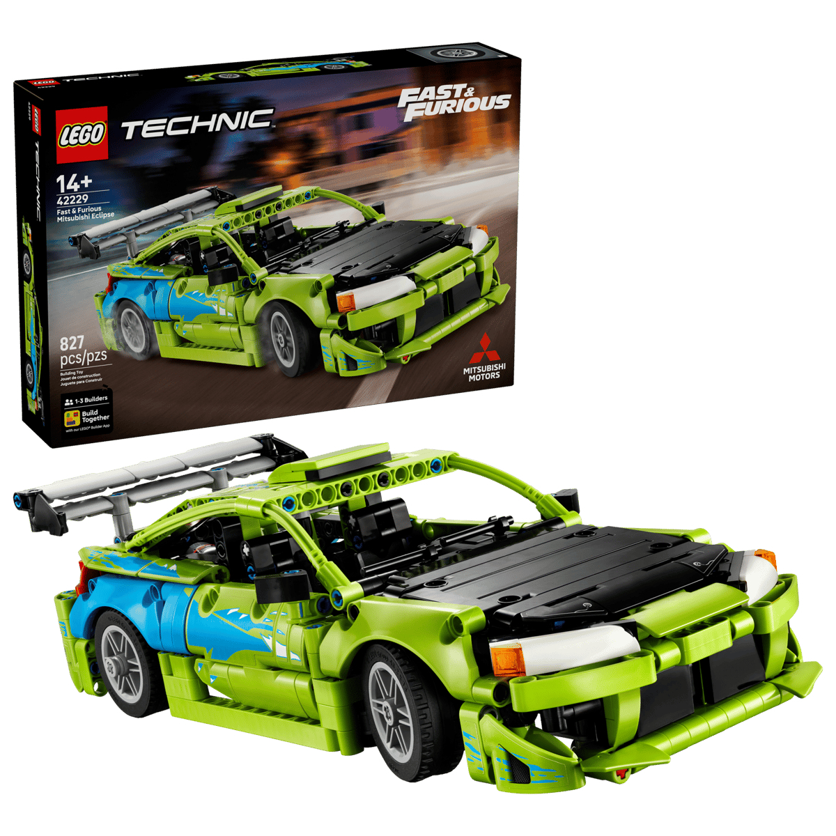 LEGO 42229 Fast and Furious Mitsubishi Eclipse 汽車
