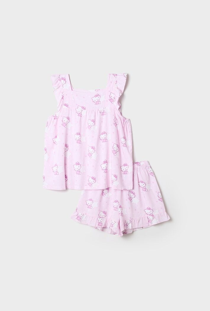 SPAO Twinkle Frill Sleeveless Pajama (Kitty)