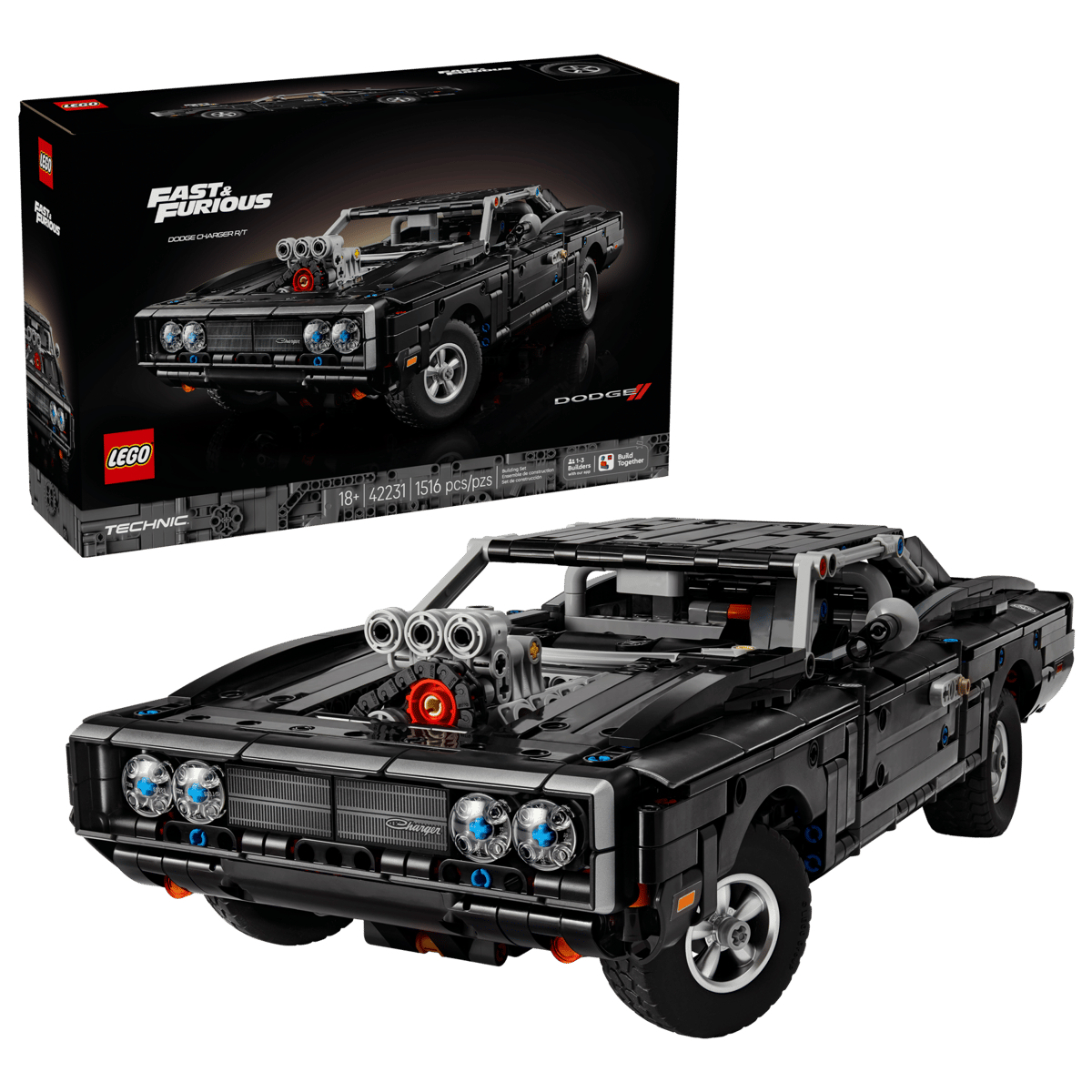 LEGO 42231 Fast and Furious Dodge Charger R/T 汽車