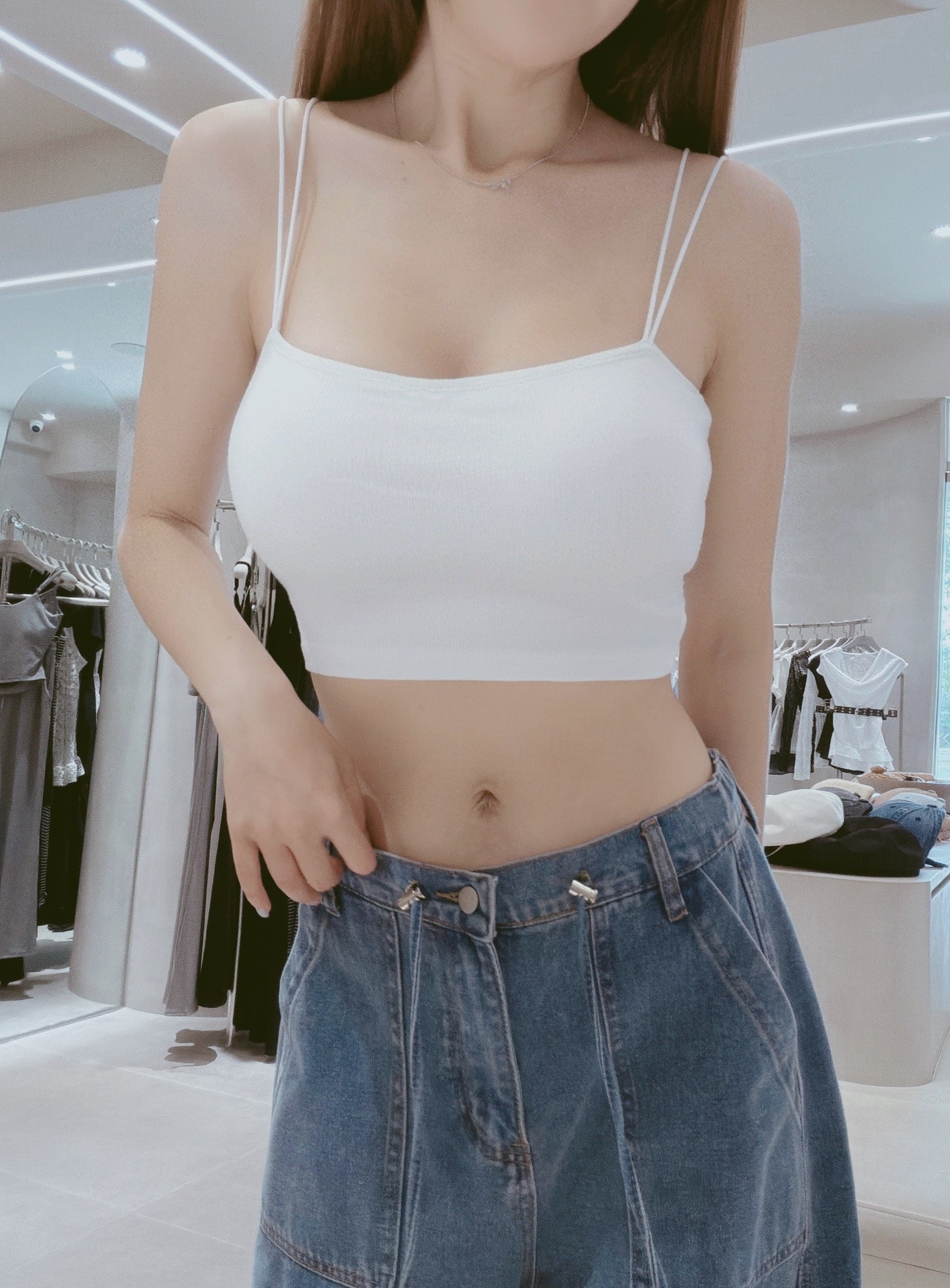 雙細肩罩杯小可愛