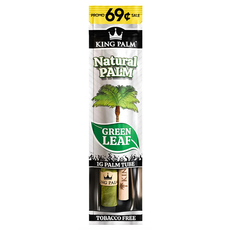 King palm - green leaf cone 綠葉爆珠預捲煙(1入)