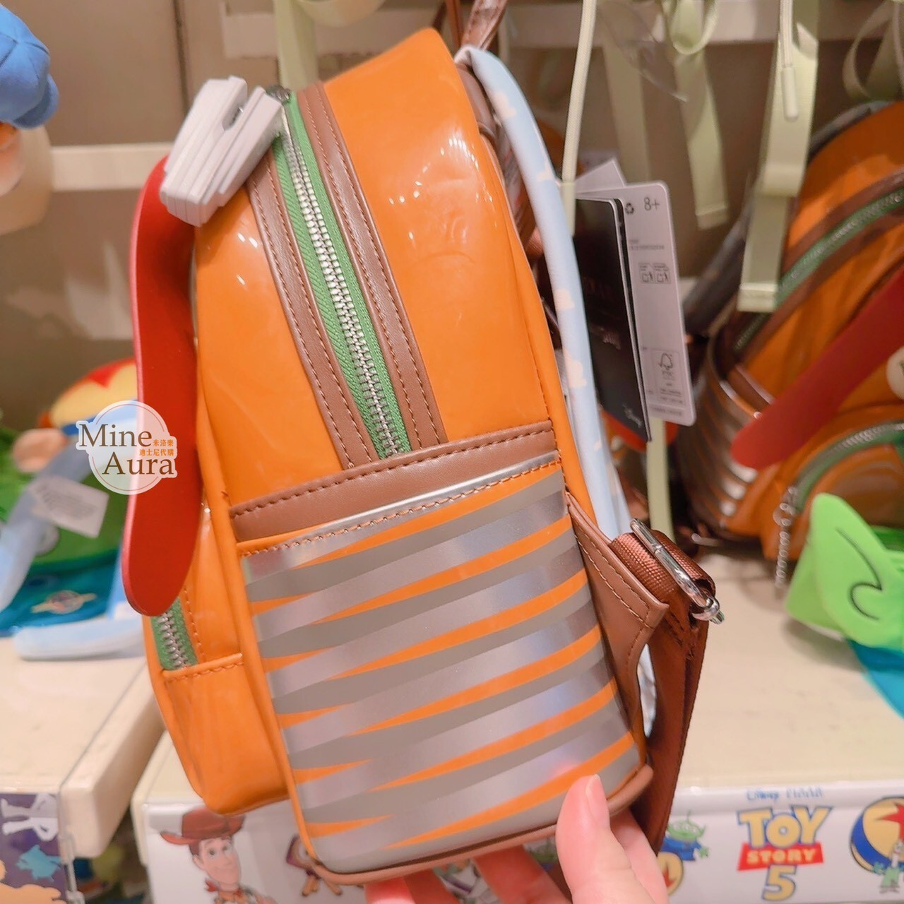 彈簧狗 Slinky Dog 大頭 造型 後背包 玩具總動員 Toy Story -香港迪士尼樂園