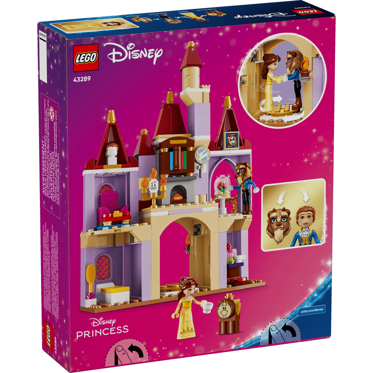 LEGO 43289 貝兒和野獸的魔法城堡