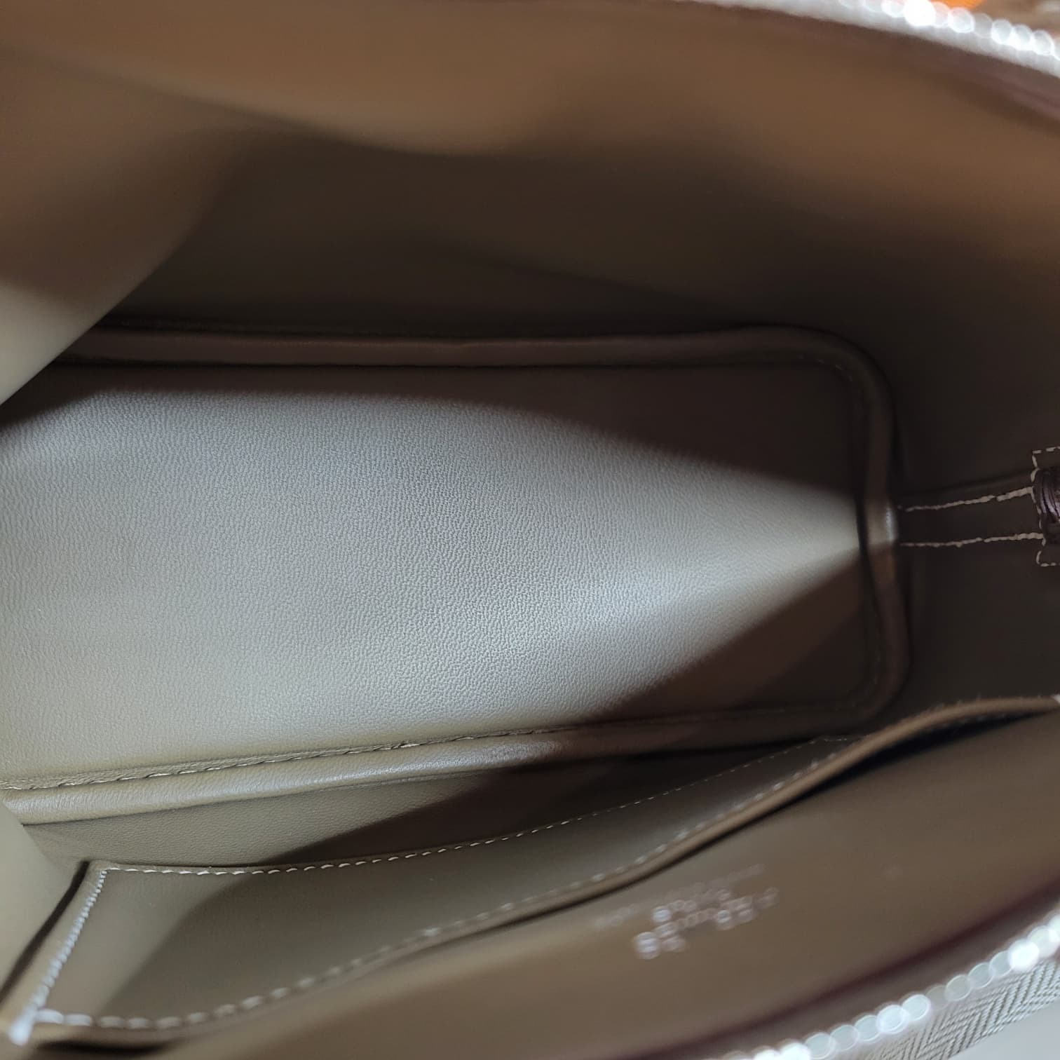 HERMES MINI BOLIDE ETOUPE CK MYSORE 大象灰銀扣
