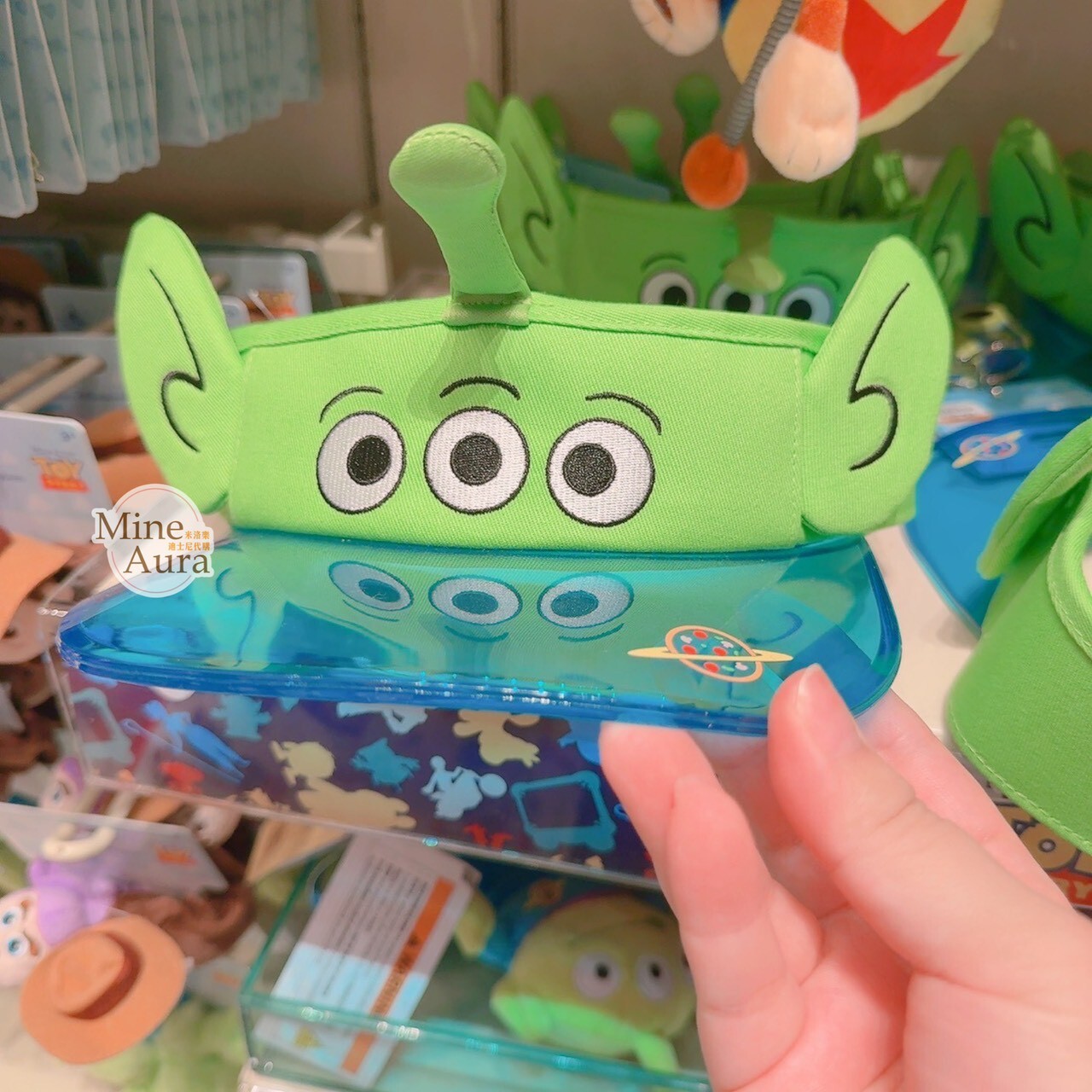 三眼怪 Alien 造型 中空 空頂 遮陽 帽子 玩具總動員 Toy Story -香港迪士尼樂園