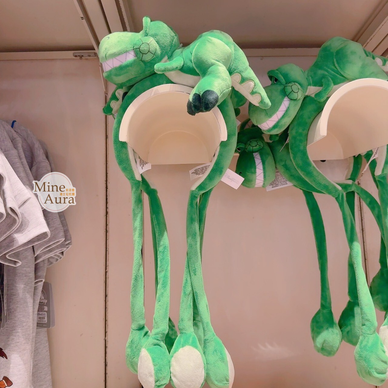 抱抱龍 Rex 趴趴 造型 可動設計 髮圈 髮箍 玩具總動員 Toy Story -香港迪士尼樂園