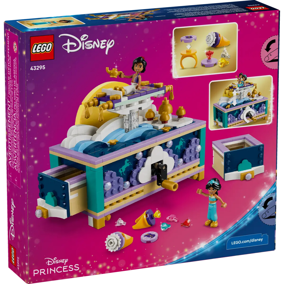 LEGO 43295 茉莉公主的首飾盒