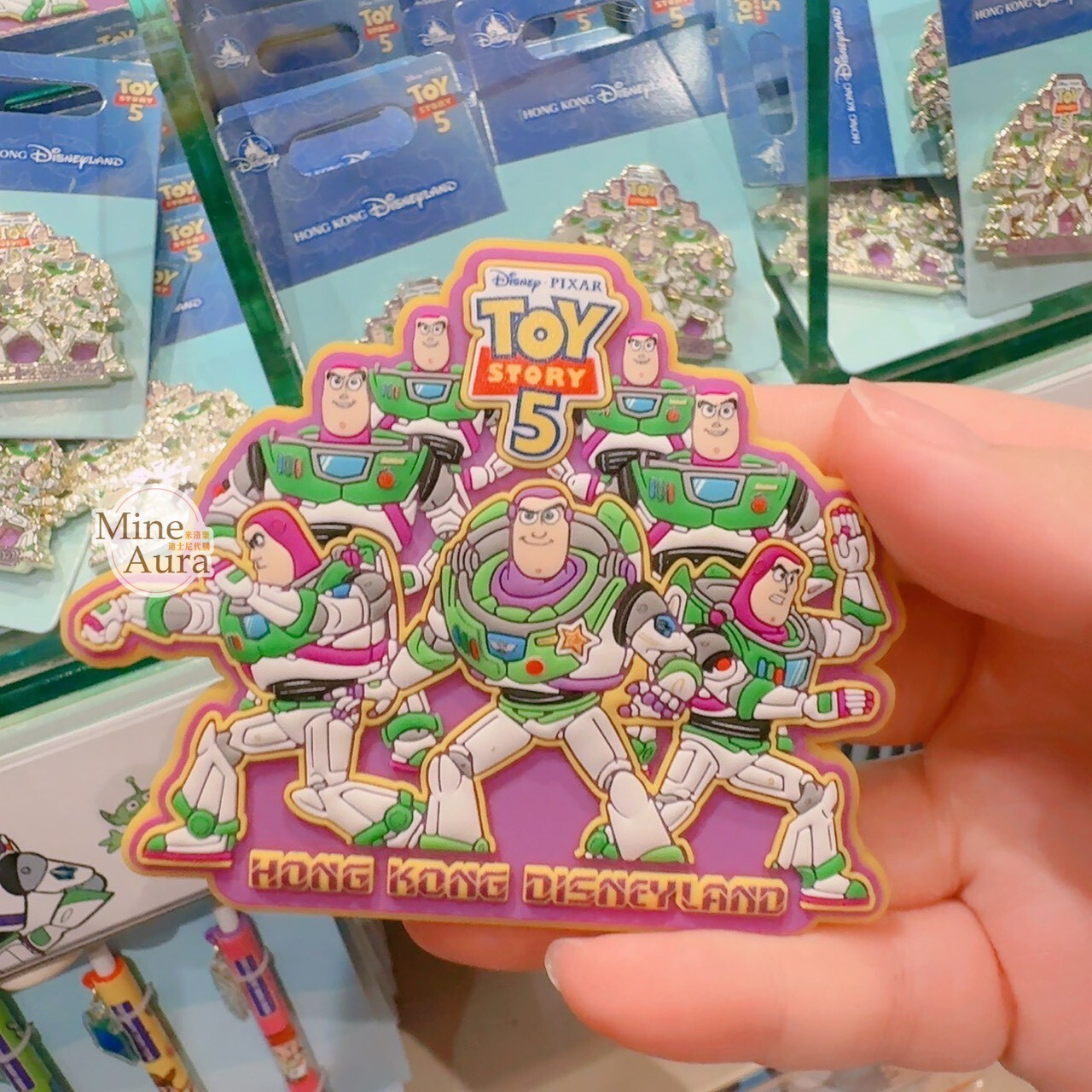 巴斯光年 Buzz Lightyear 多款姿勢 造型 磁鐵 玩具總動員 Toy Story -香港迪士尼樂園
