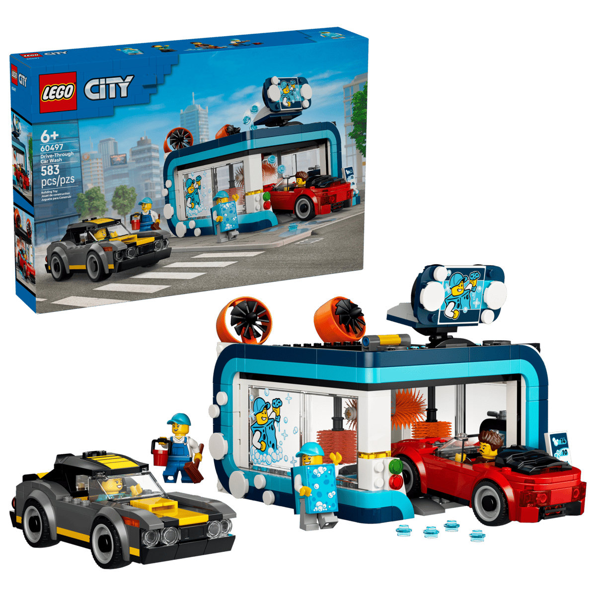 LEGO 60497 隧道式洗車場