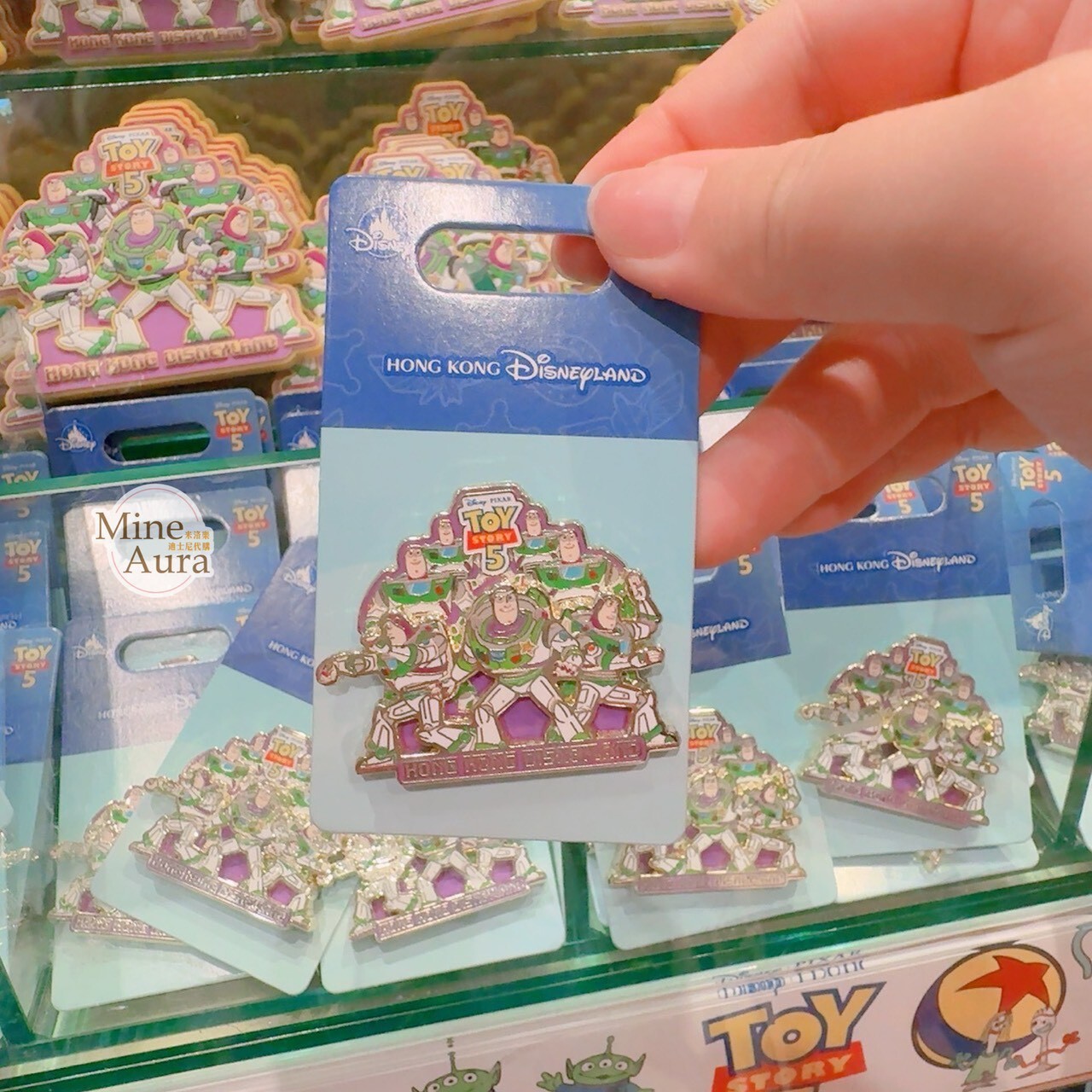 巴斯光年 Buzz Lightyear 多款姿勢 造型 徽章 PIN 玩具總動員 Toy Story -香港迪士尼樂園