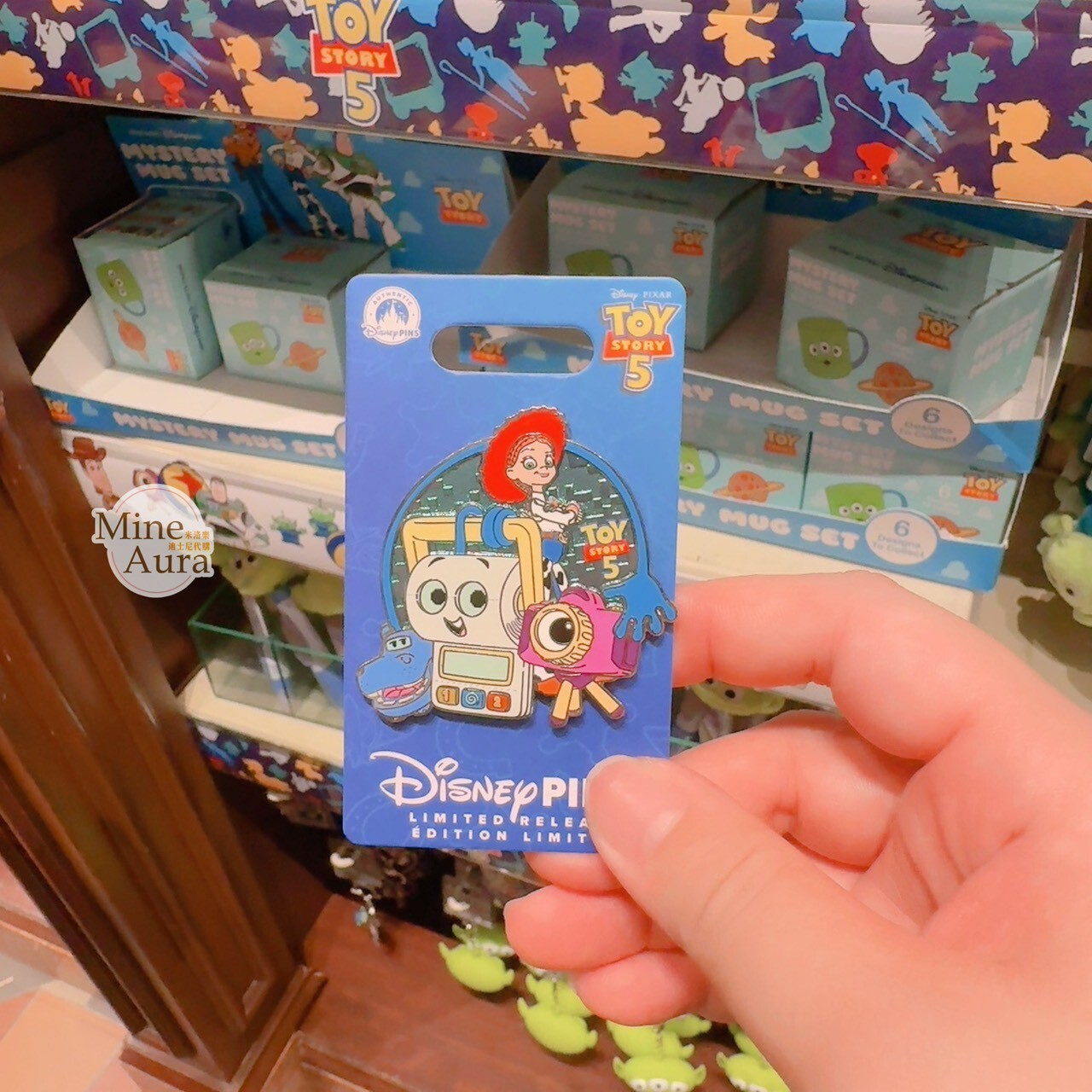 玩具總動員5 翠絲 Jessie 造型 徽章 PIN 玩具總動員 Toy Story -香港迪士尼樂園