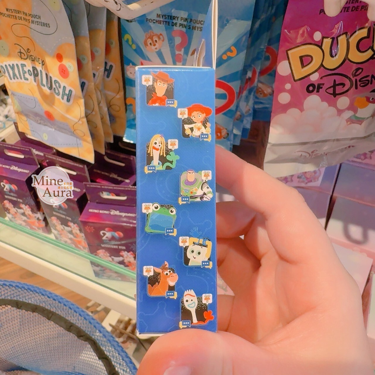 玩具總動員5 經典角色 造型 徽章 PIN 盲選盒 盲盒 玩具總動員 Toy Story -香港迪士尼樂園