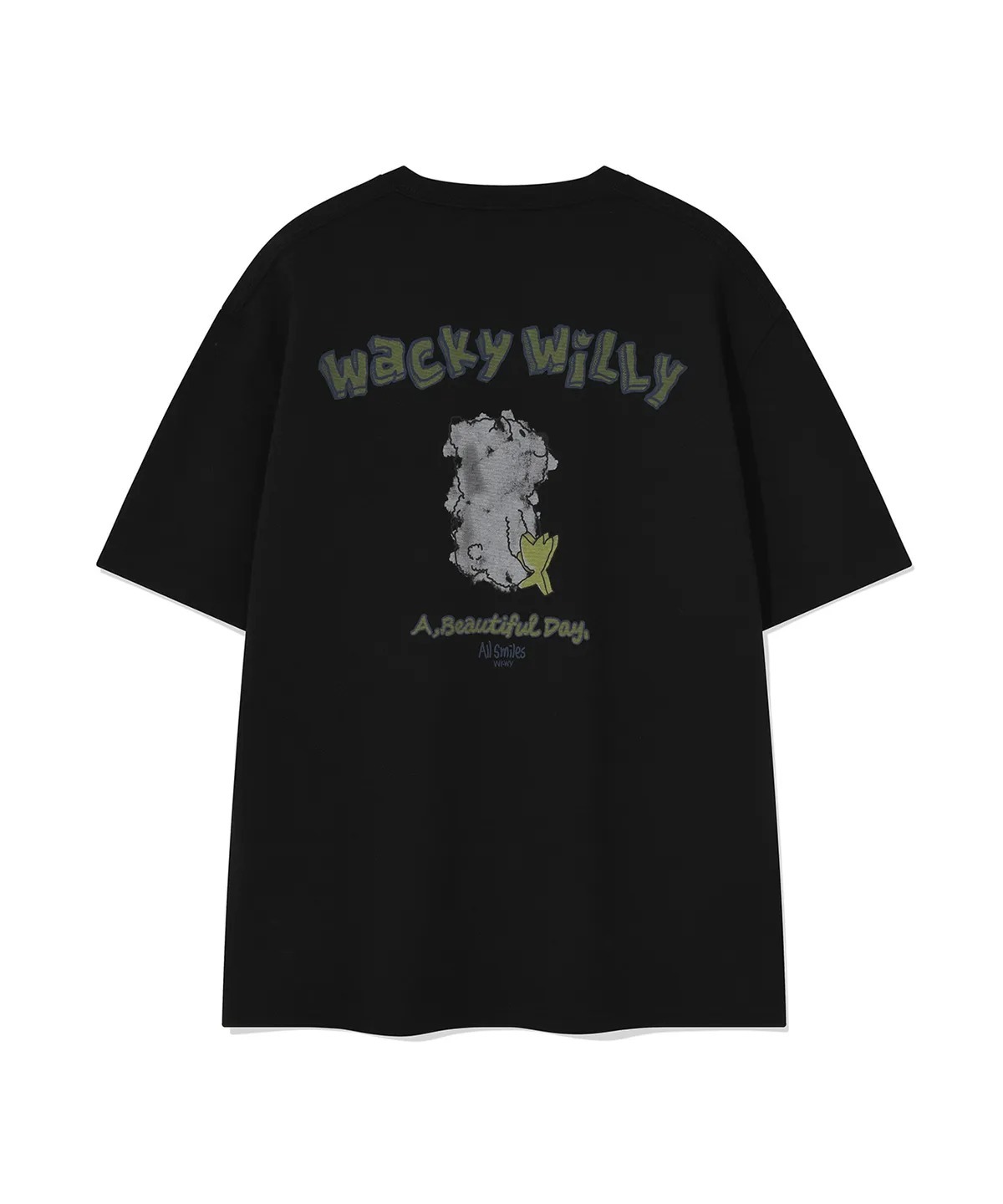 WACKY WILLY Ponte Kiki Short-Sleeve T-shirt