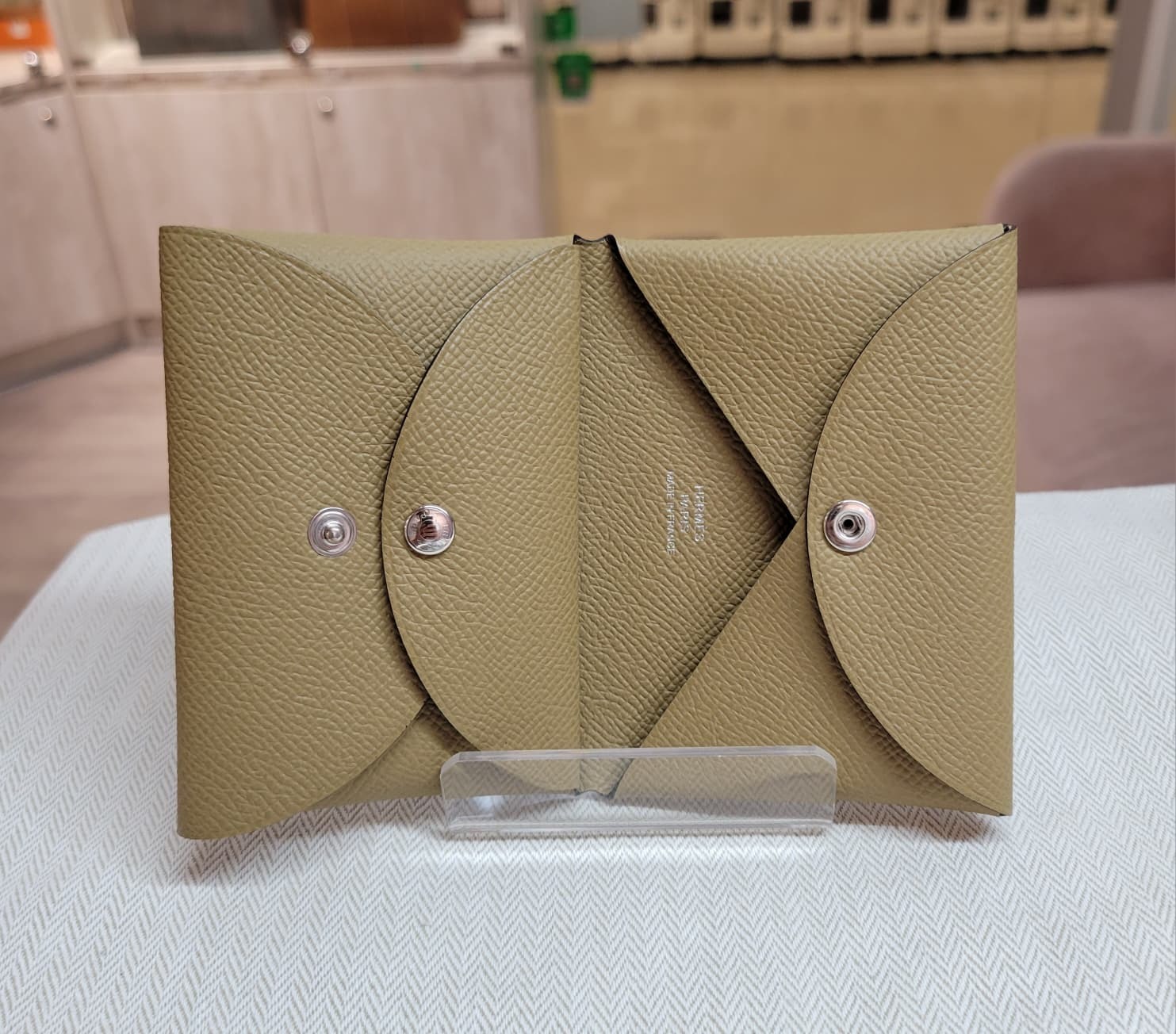 HERMES CALVI DUO U8 BRONZE DORE