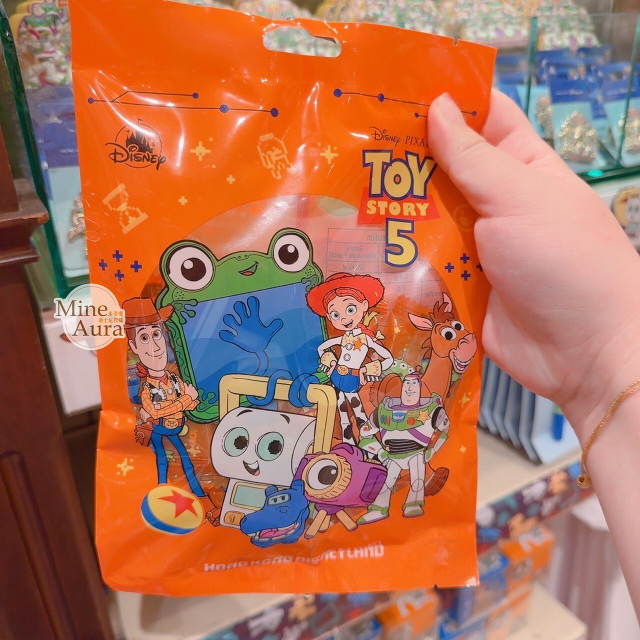 玩具總動員5 造型 軟糖 糖果 玩具總動員 Toy Story -香港迪士尼樂園