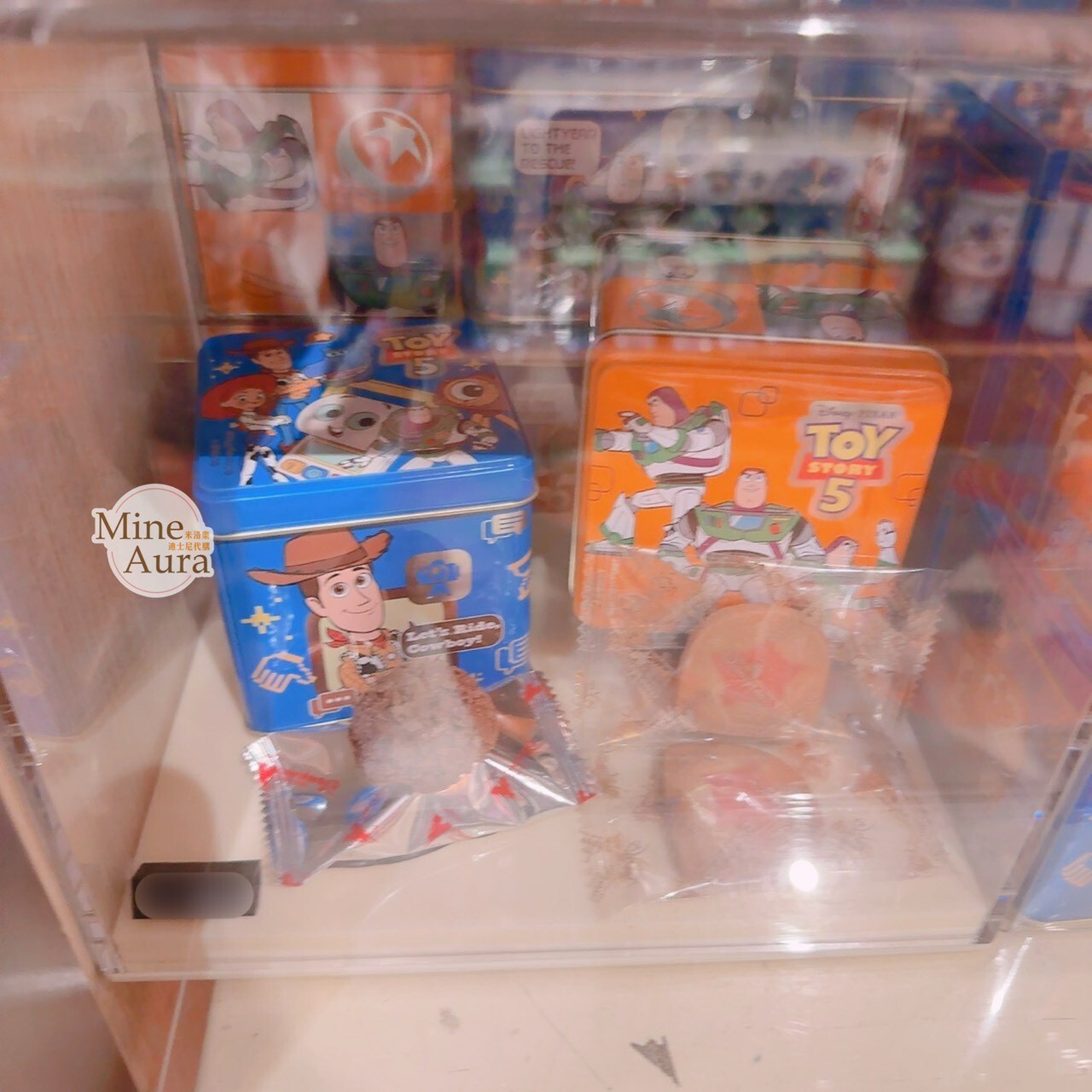 玩具總動員5 餅乾 造型 鐵盒 2入組 玩具總動員 Toy Story -香港迪士尼樂園