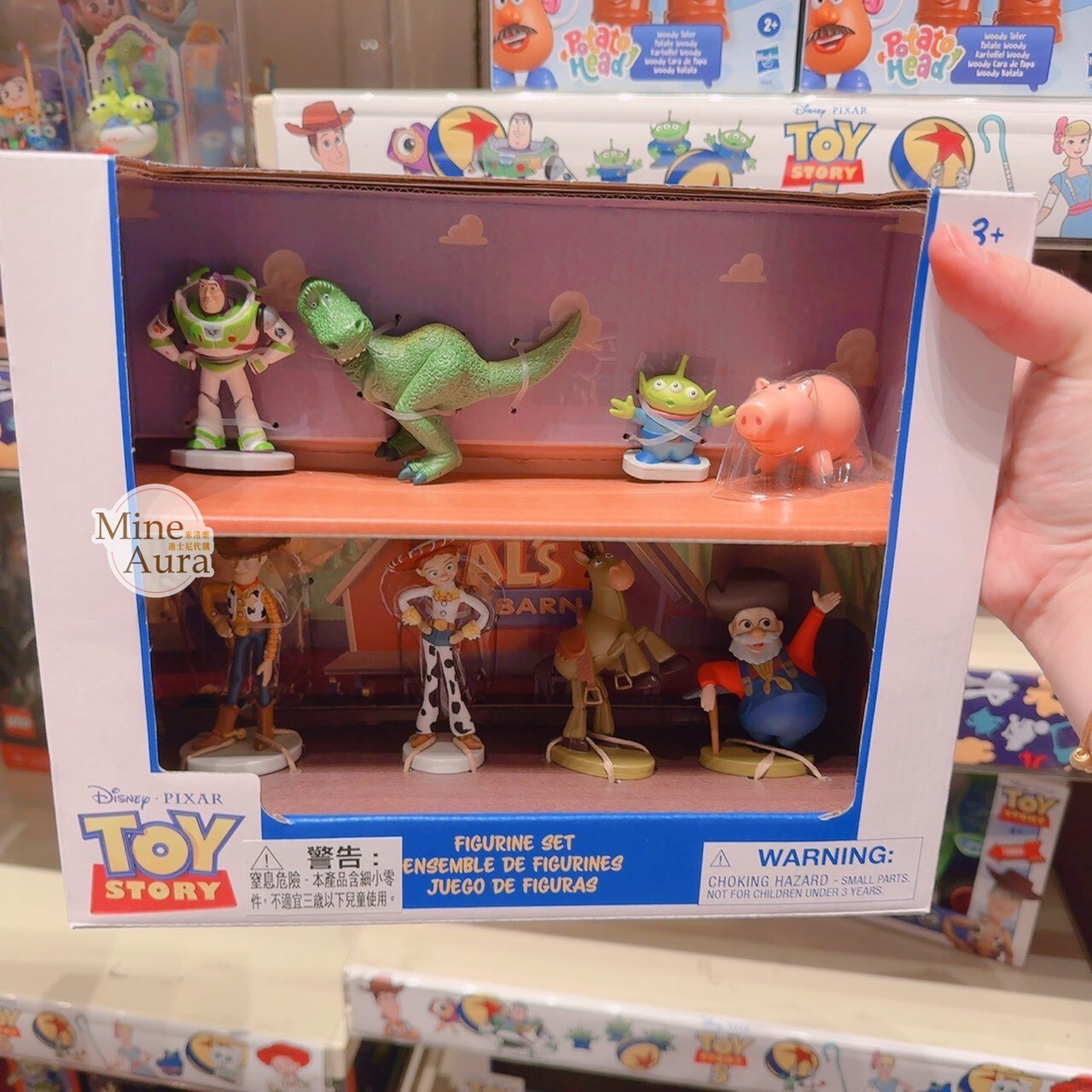 玩具總動員 Toy Story 角色大集合 公仔組 擺飾品 -香港迪士尼樂園