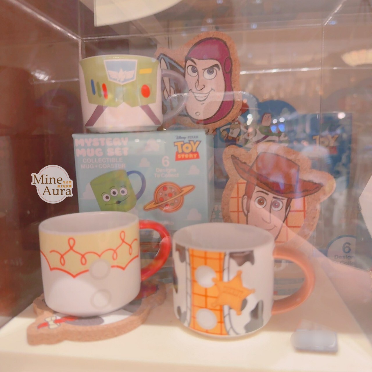 玩具總動員 Toy Story 圖案 迷你 馬克杯 水杯 盲選盒 盲盒 -香港迪士尼樂園