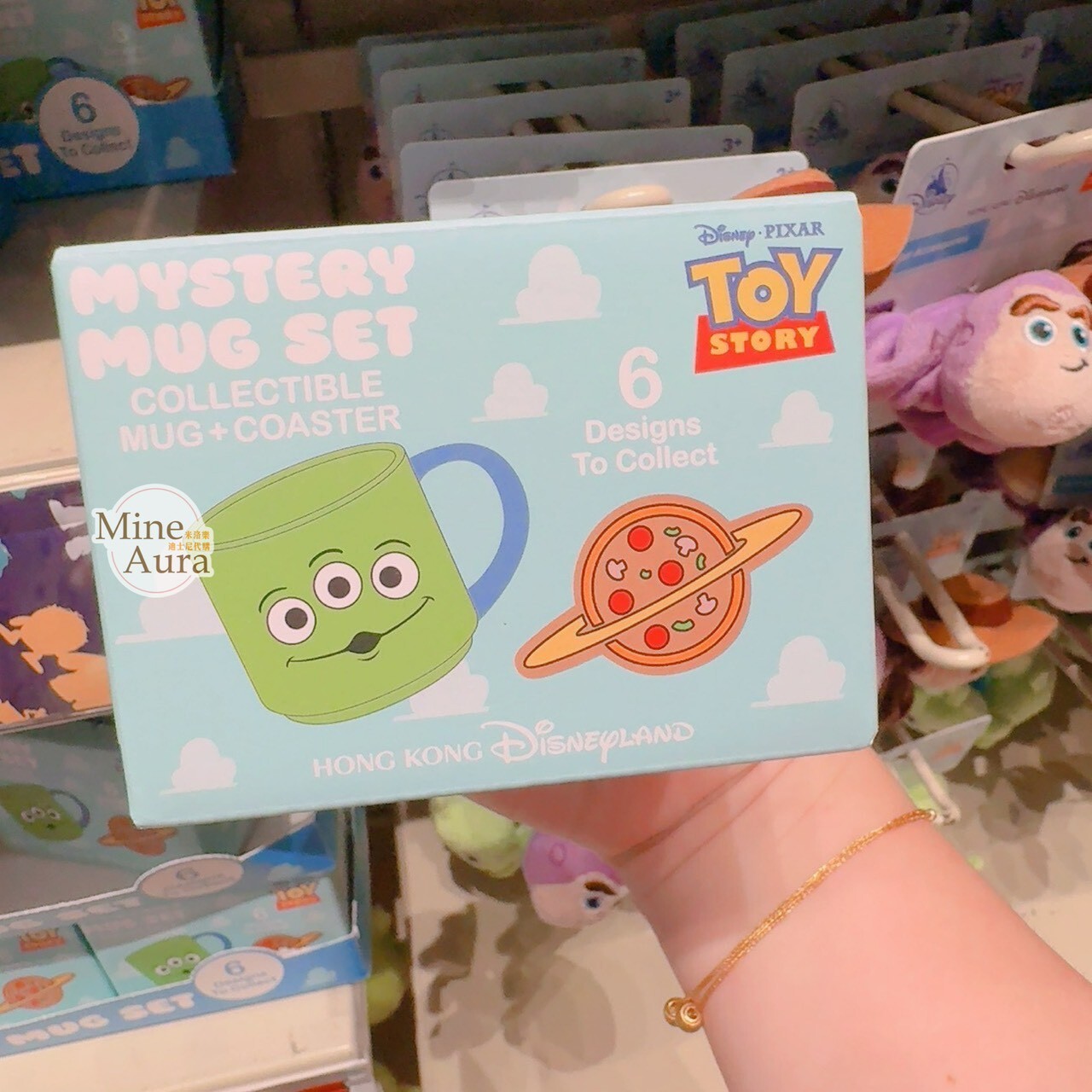 玩具總動員 Toy Story 圖案 迷你 馬克杯 水杯 盲選盒 盲盒 -香港迪士尼樂園
