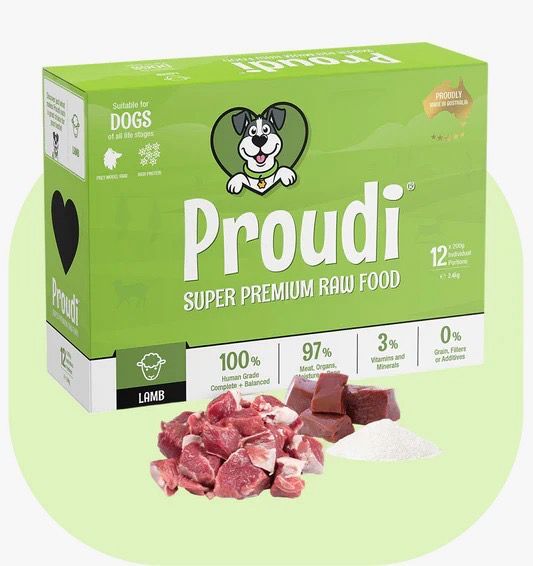 Proudi 急凍生肉狗糧 全羊