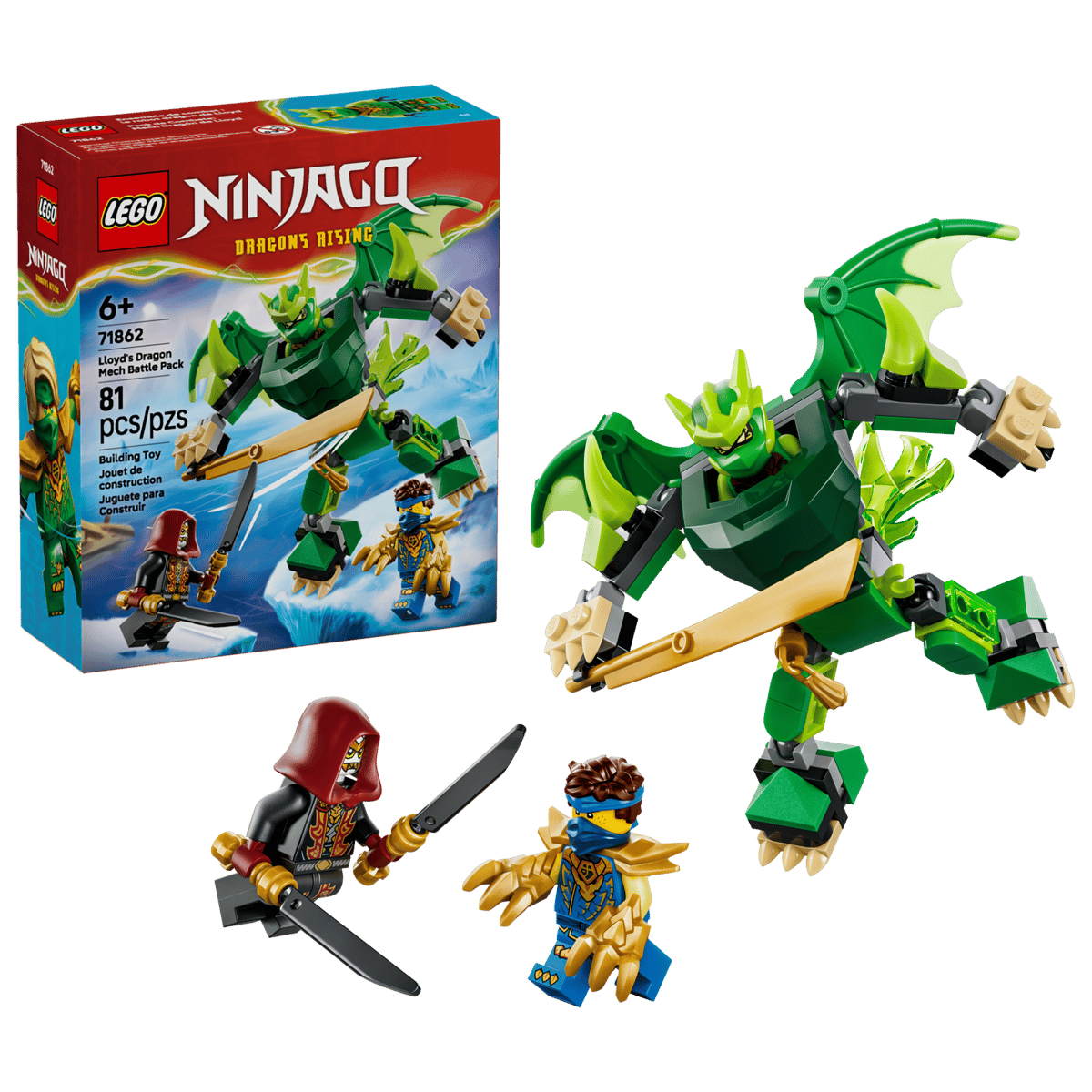 LEGO 71862 勞埃德的猛龍機械人戰鬥組