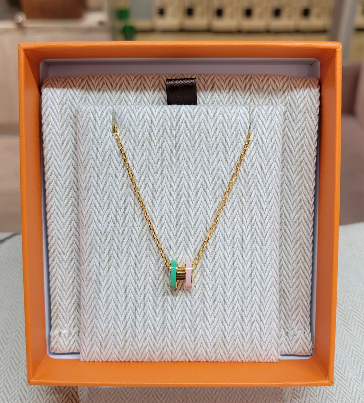 HERMES MINI POP H PENDANT malabar F
