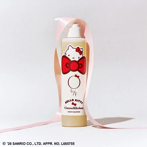 [限定] O by F HELLO KITTY Moist Shampoo 洗髮露 250ml