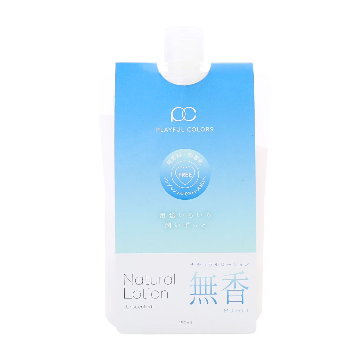 Playful Colors - 天然無香 高黏水性潤滑液 - 150ml