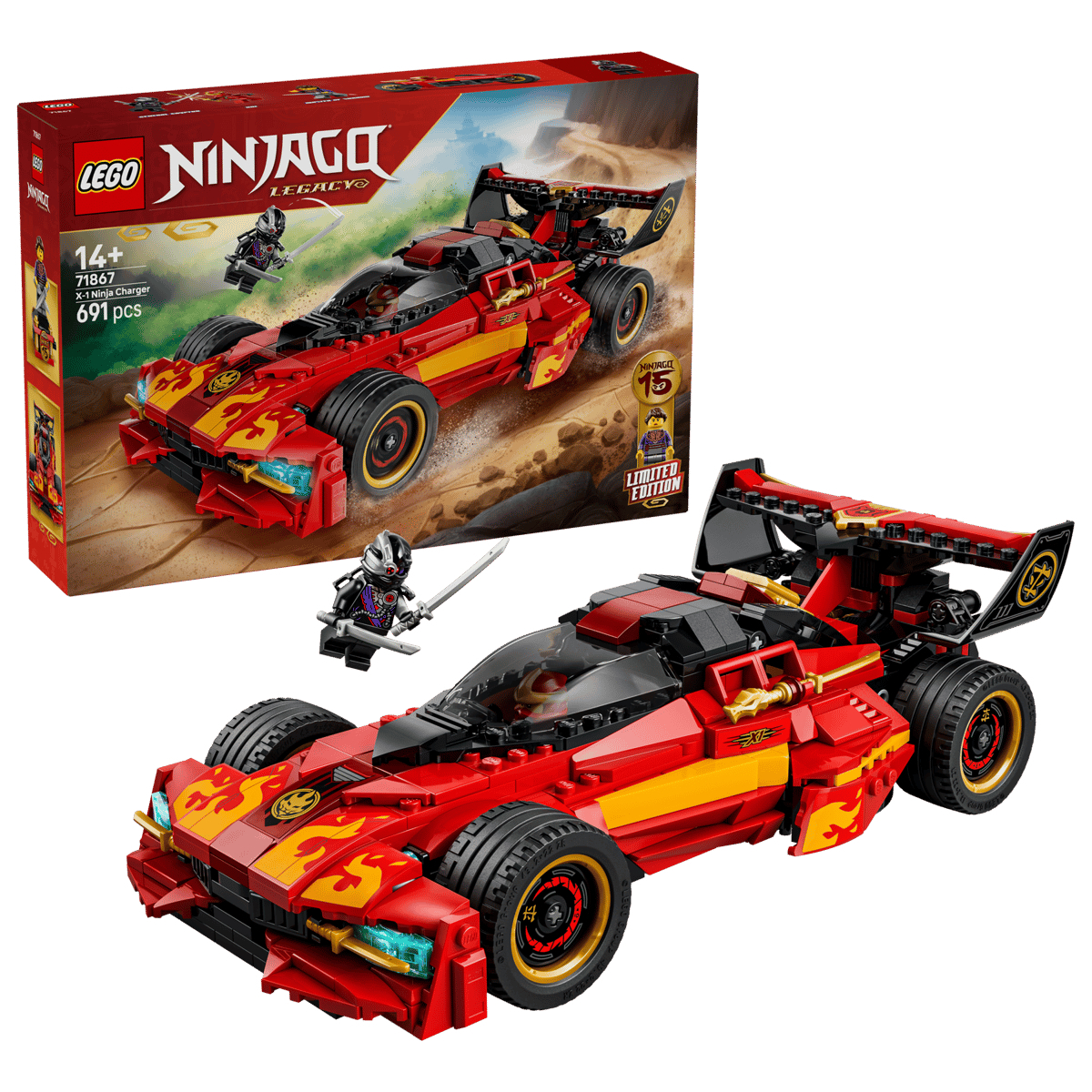 LEGO 71867 X-1 忍者電極跑車 15 週年紀念版
