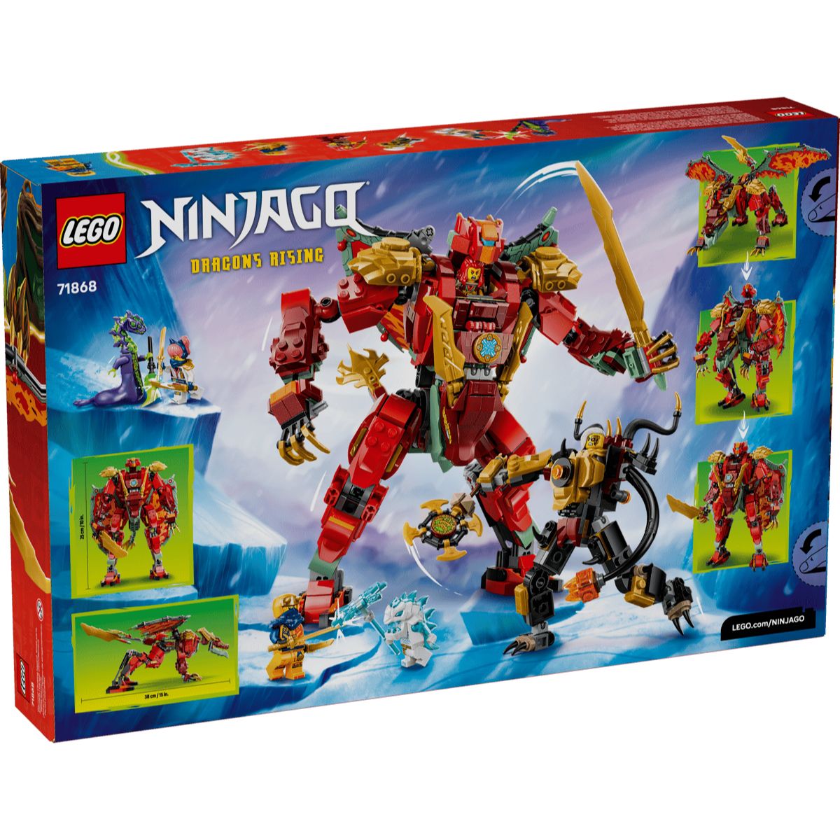 LEGO 71868 野火的變形猛龍機械人