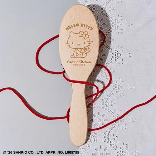 [限定] COSME KITCHEN HELLO KITTY Sleeky Brush 髮梳