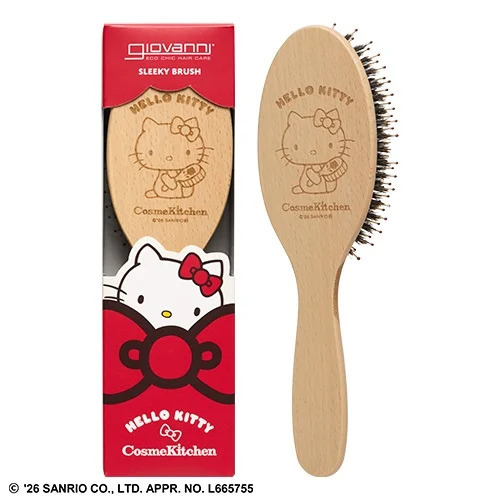 [限定] COSME KITCHEN HELLO KITTY Sleeky Brush 髮梳